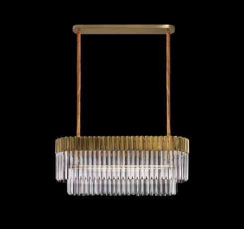 Kuna Pendant Rectangle 5 Light