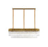 Kuna Pendant Rectangle 7 Light
