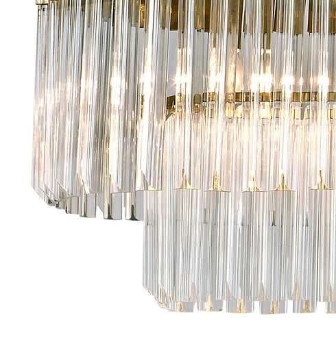 Kuna Pendant Rectangle 7 Light