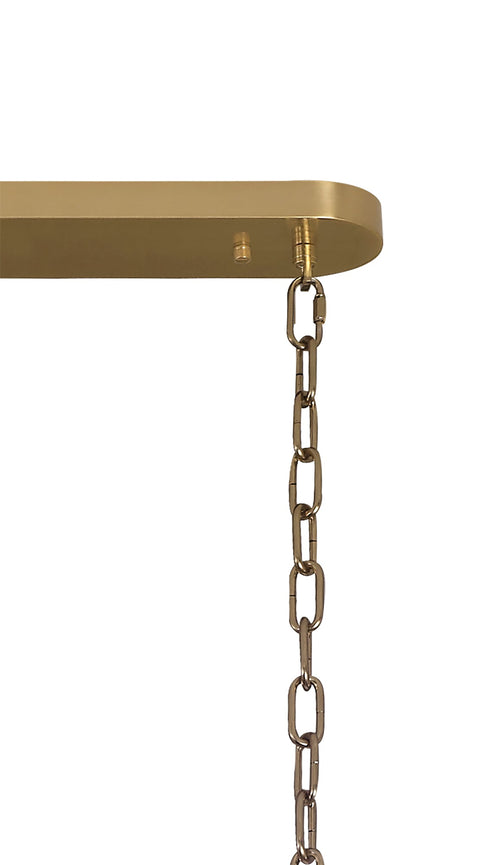 Kuna Pendant Rectangle 7 Light