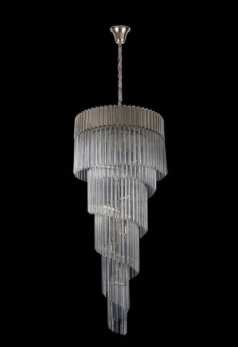 Kuna Pendant Round 5 Layer Spiral 23 Light