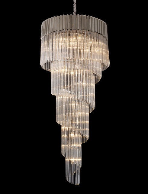 Kuna Pendant Round 5 Layer Spiral 23 Light