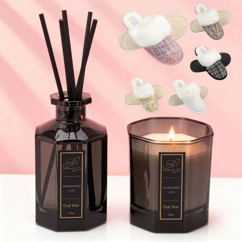 Mother's Day Bundle - Gift Set & Closed Toe Slippers