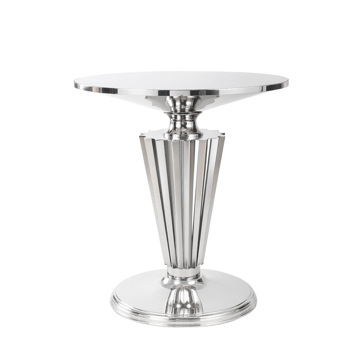 Pedestal Table Silver My Home Rocks
