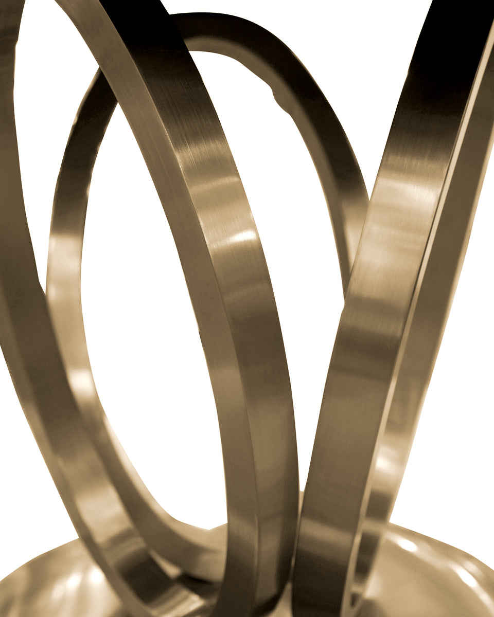 Zara Round Dining Table Gold - White Marble – My Home Rocks