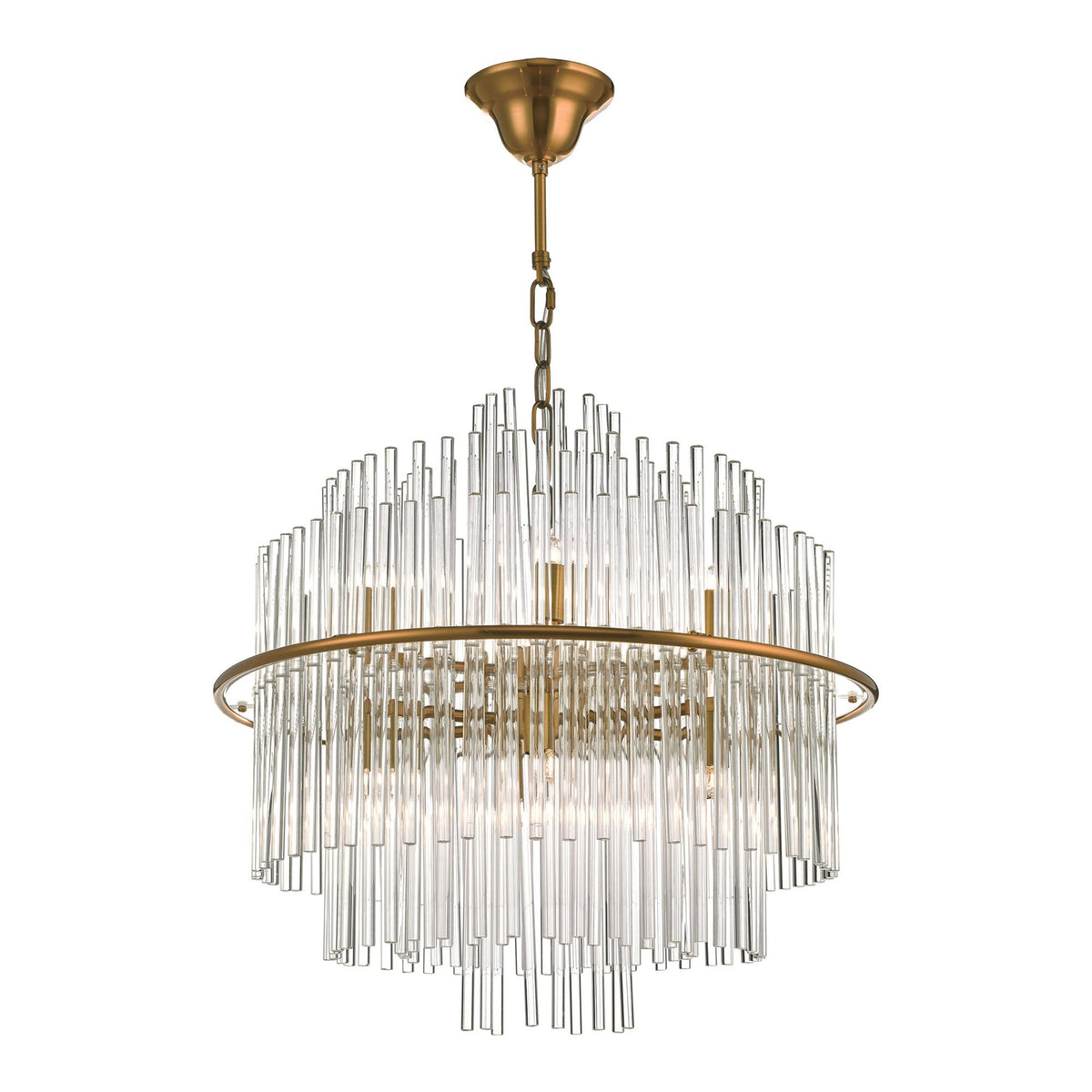 Lourve Antique Gold 13 Light Pendant – My Home Rocks