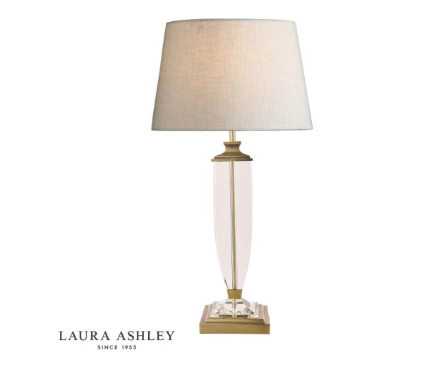Laura Ashley Carson Brass Table Lamp - Base Only – My Home Rocks