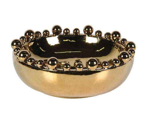 Gold Bobble Bowl