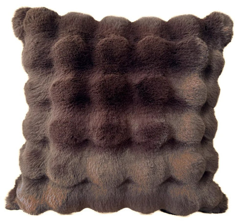 Raffie Chocolate Cushion