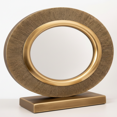 PRE-ORDER Brass Halo Sculpture